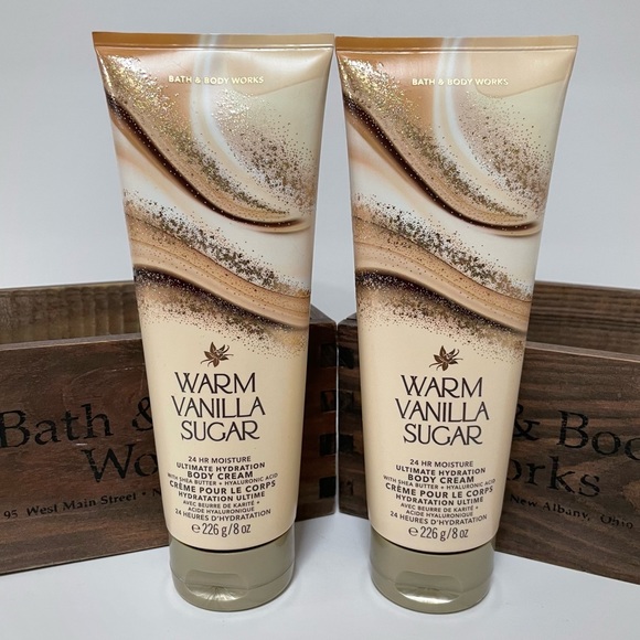 Bath & Body Works Other - Bath & Body Works Warm Vanilla Sugar Body Cream x 2 NEW!